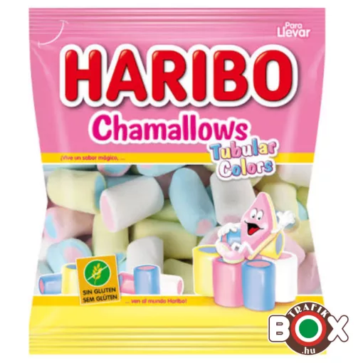 HARIBO Pillecukor Chamallow Tubular Colors 90g