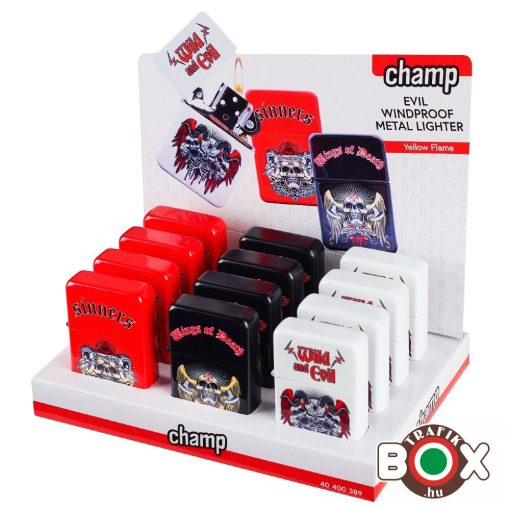Benzines CHAMP Öngyújtó, Evil's 40400389