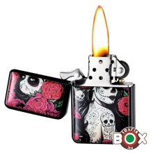 Benzines CHAMP Öngyújtó Girl and Skull 40400398