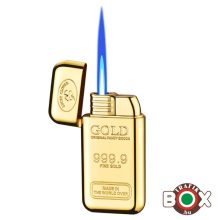Öngyújtó CHAMP Jet lángú Aranytömb 6,5 x 3,2 cm 40402332