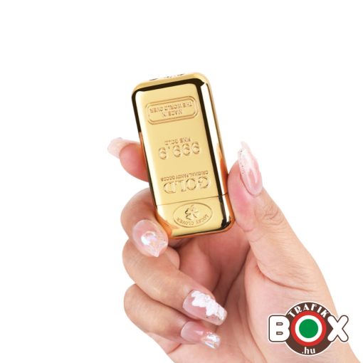Öngyújtó CHAMP Jet lángú Aranytömb 6,5 x 3,2 cm 40402332
