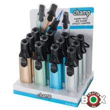 Öngyújtó CHAMP Jet lángú Happy Face 10.5 cm 40402336