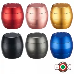   Dohányőrlő CHAMP High Fém Hordó forma 4 részes 4cm 40506093