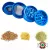   Dohányőrlő CHAMP High Fém Hordó forma 4 részes 4cm 40506093