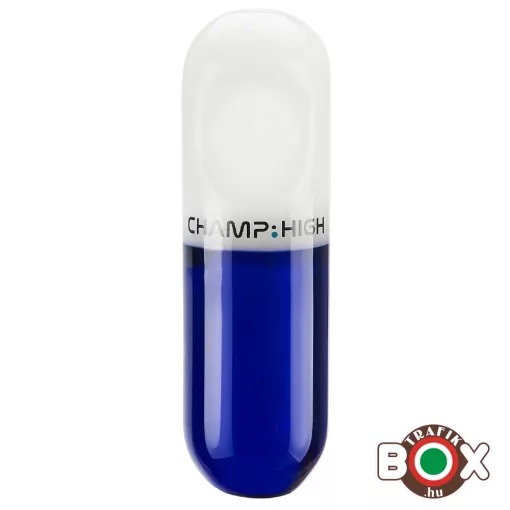 Üvegpipa CHAMP HIGH PILLS PIPEL, kék 10 cm 40506149