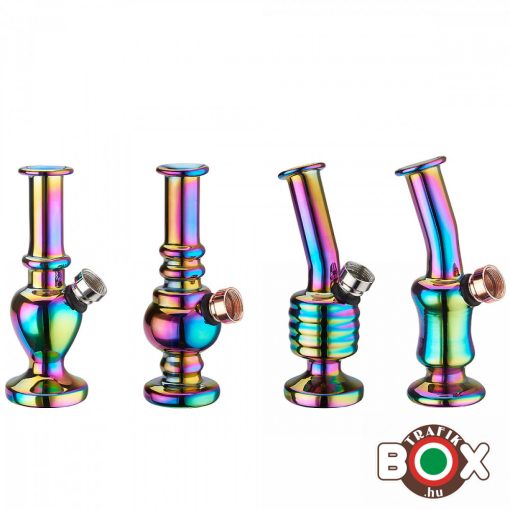 Bong üveg CHAMP PRÉMIUM, RAINBOW, 12,5 cm 40506187