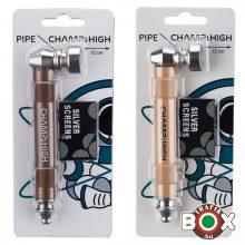 Fémpipa CHAMP Bliszterezett, Fa szárral, szűrővel, 12 cm 40506190
