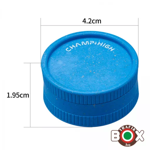 Dohányőrlő Champ High műanyag 2 részes 4.2 cm 40506200