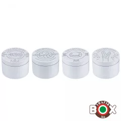   Dohányőrlő Champ High Fém, Fehér Design, 4 részes 5 cm 40506210