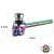   Üvegpipa CHAMP RAINBOW Koponya 13 cm, bliszterezett szett + Szűrő 40506216