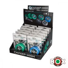 CHAMP HIGH bliszterezett pipa szett, Őrlő, Pipa, Szűrő 40506227