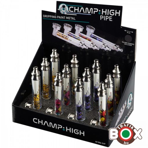 Fémpipa CHAMP HIGH Paint Design 8 cm 40506249