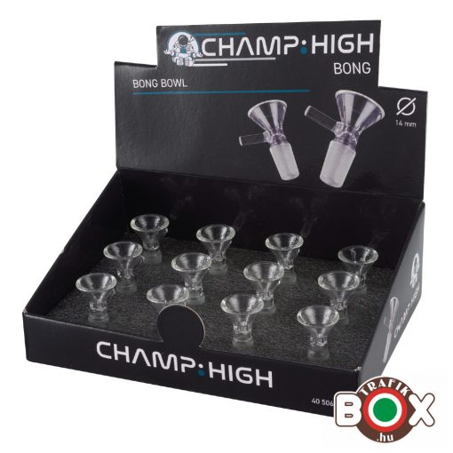 CHAMP HIGH Bong kiegészítő, üveg, 40506260