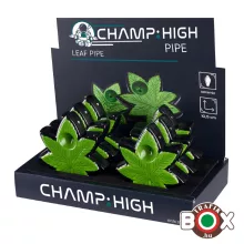 CHAMP HIGH Cannabis kerámia pipa, 10,5 cm 40506282