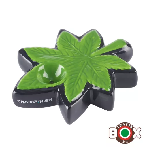 CHAMP HIGH Cannabis kerámia pipa, 10,5 cm 40506282