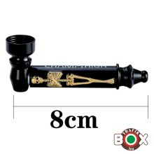 Fémpipa CHAMP HIGH Black Skeleton Csontváz 40506296