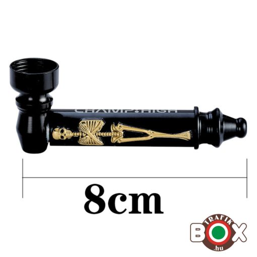 Fémpipa CHAMP HIGH Black Skeleton Csontváz 40506296