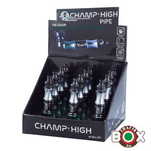 Fémpipa CHAMP HIGH TriColor 8,5 cm 40506297