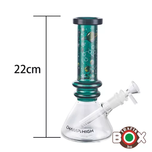 Bong CHAMP HIGH üveg, The Chemist 22 cm 40506327