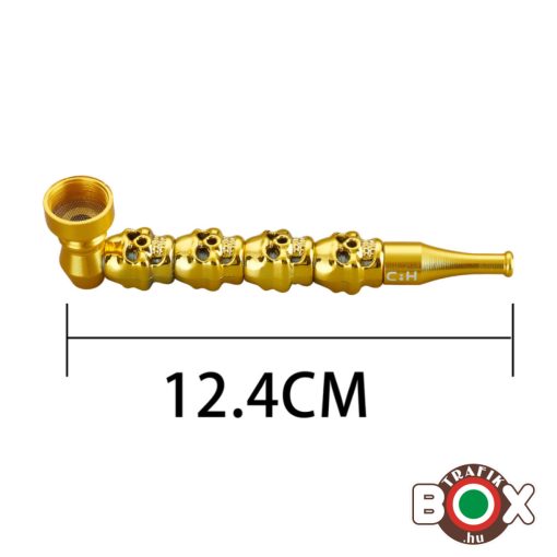 Fémpipa CHAMP HIGH Skull 12,4 cm 40506340