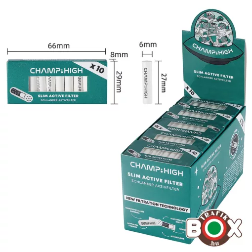 Champ High Aktívszenes Filter Tip 6mm 40506403