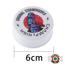 Champ High Star Wars Stormtrooper dohányőrlő műanyag 6 cm, 40506406