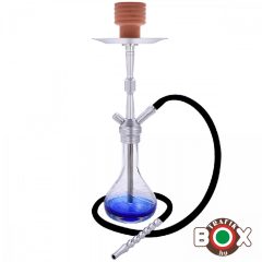   Vízipipa CHAMP AL MALIK, Prémium Gyorscsatlakozós Rendszer, Mosható Csöves, Oulmes 55 cm Kék 40508044