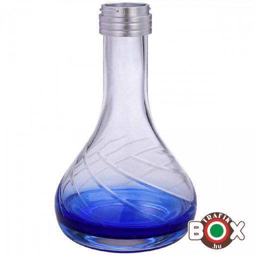 Vízipipa CHAMP AL MALIK, Prémium Gyorscsatlakozós Rendszer, Mosható Csöves, Oulmes 55 cm Kék 40508044