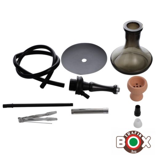 Vizipipa CHAMP AL MALIK IFRAN Egycsöves, füstszínű 45 cm 40508127