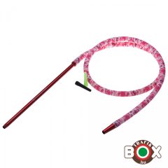   Vízipipa cső CHAMP Szilikon Mosható 150 cm, Rózsaszín terep 40508210