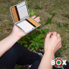 Cigarettatárca CHAMP, Színes Bőr, Szegecses 40519018
