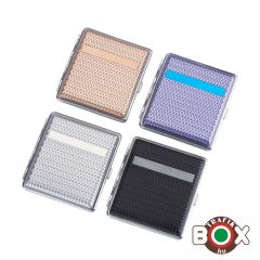   Cigarettatárca Fém mintás, metál színekben, 20 szálas 40519041