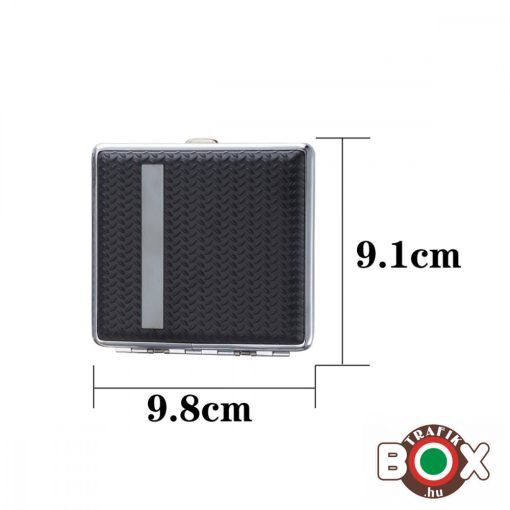 Cigarettatárca Fém mintás, metál színekben, 20 szálas 40519041