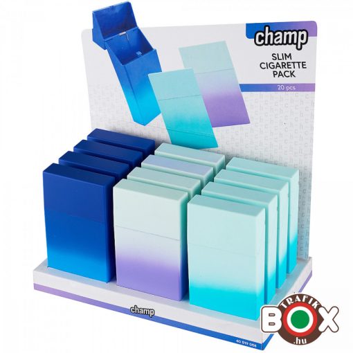 Cigarettatartó CHAMP Click Box, Slim, több színben 40519058