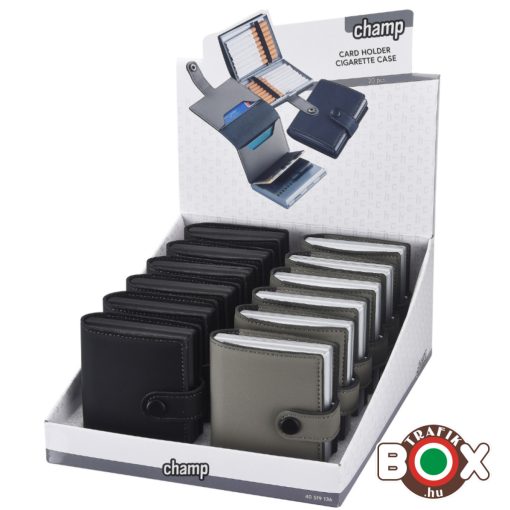 Cigarettatárca Champ Kártyatartóval 20 szálas 40519136
