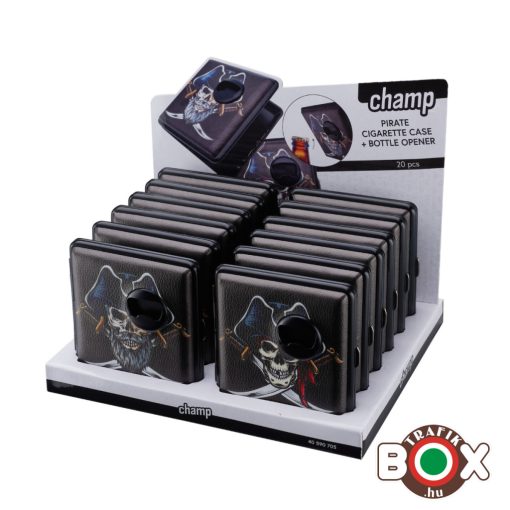 Cigarettatárca + sörbontó Champ PIRATE 20 szálas 40590705