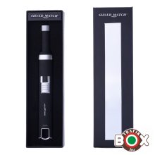 Tűzhelygyújtó Silver Match Finsbury USB-ről tölthető, díszdobozban 40674200