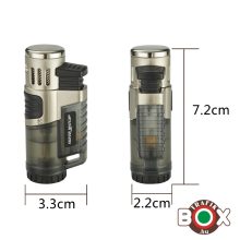 Öngyújtó SILVER MATCH HELSINKI elektromos, tripla Jet lángú 40674362