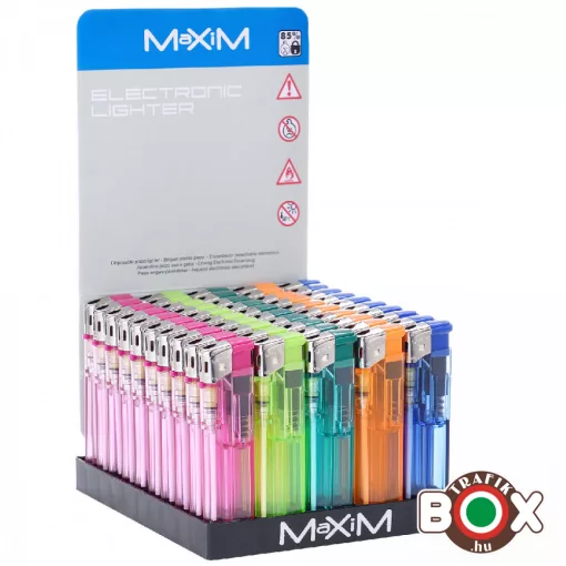Öngyújtó Maxim elektromos, Átlátszó 40804564
