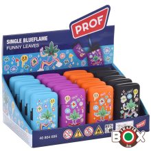 Öngyújtó PROF HAPPY LEAVES, Jet lángú 40804695