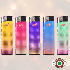 Öngyújtó elektromos PROF ColorPops, fixlángú 40804712