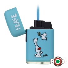 Öngyújtó PROF Bunny Peace & Love, Jet lángú 40804714