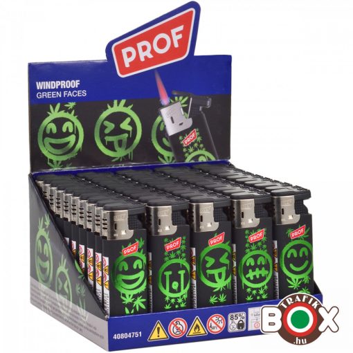 Öngyújtó Vihar PROF Hologramos Cannabis Fejek 40804751