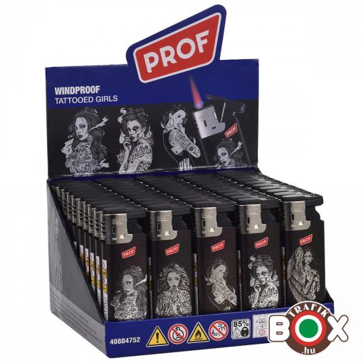 Öngyújtó Vihar PROF Dombor Minta, Tetovált Lányok 40804752