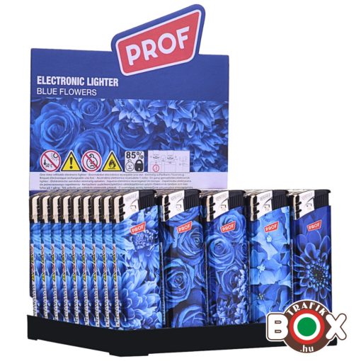 Öngyújtó PROF elektromos Blue Flowers 40804781