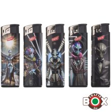 Öngyújtó elektromos PROF FASHION ALIEN, fixlángú 40804823