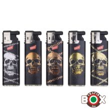 Öngyújtó Vihar Prof  Koponya Láncokkal 40804829