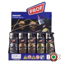 Öngyújtó Vihar Prof  Koponya Láncokkal 40804829