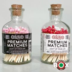   GYUFA Prof Chef gyufa Üvegben 6,5 cm hosszú 80 gyufaszál 40806007