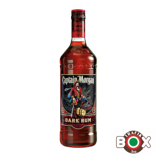 Captain Morgan Dark rum 0,7L. 37,5%